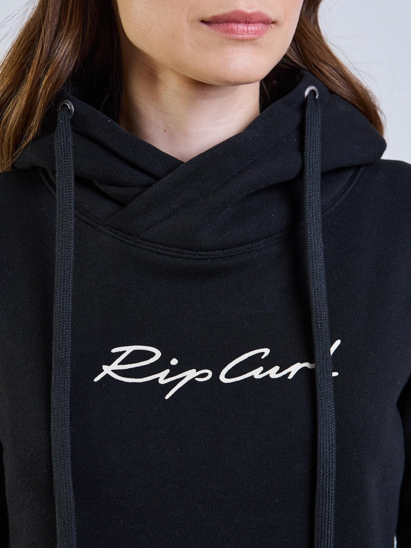 POLERON CANGURO BOREAL NEGRO MUJER RIP CURL - 5