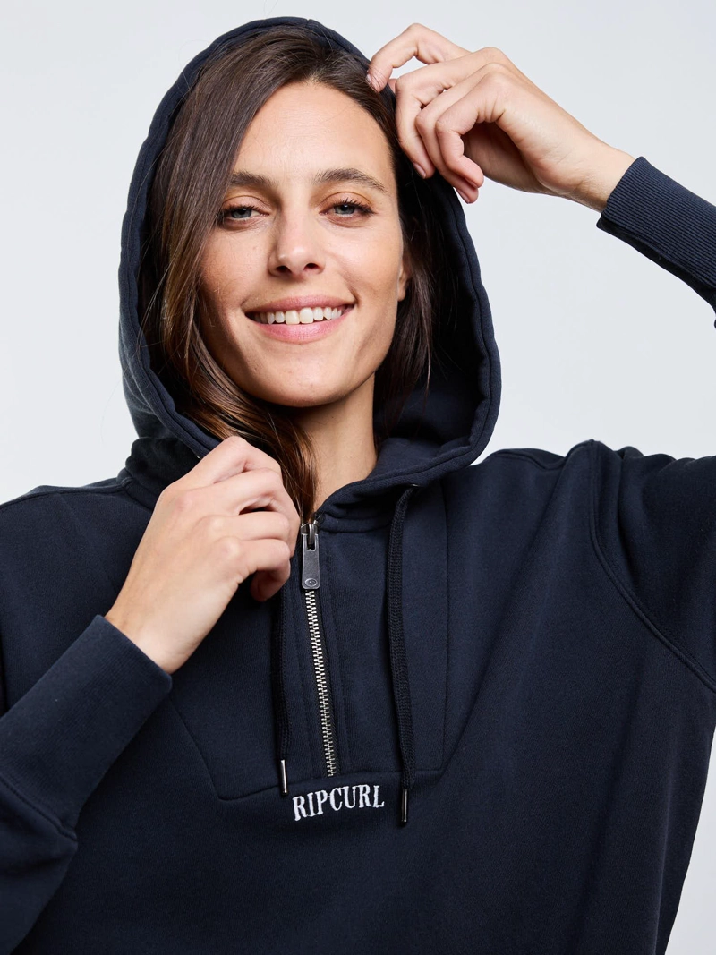 POLERON FZ BRAVE NEGRO MUJER RIP CURL - 4