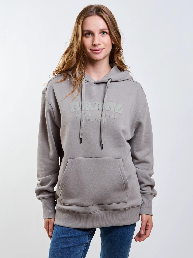 POLERON CANGURO SURGE VERDE MUJER RIP CURL - 1
