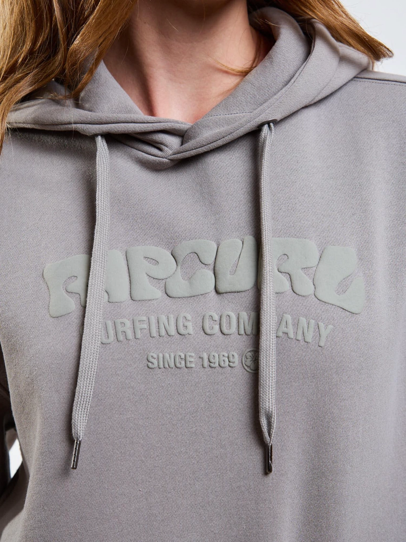 POLERON CANGURO SURGE VERDE MUJER RIP CURL - 5