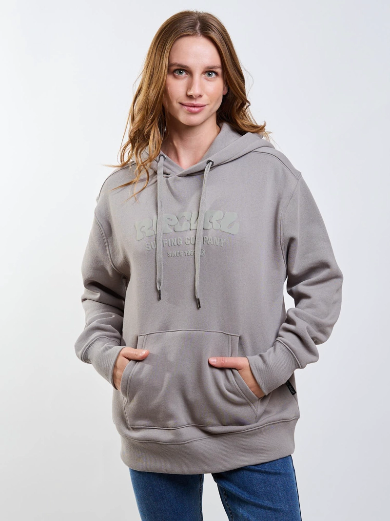POLERON CANGURO SURGE VERDE MUJER RIP CURL - 6