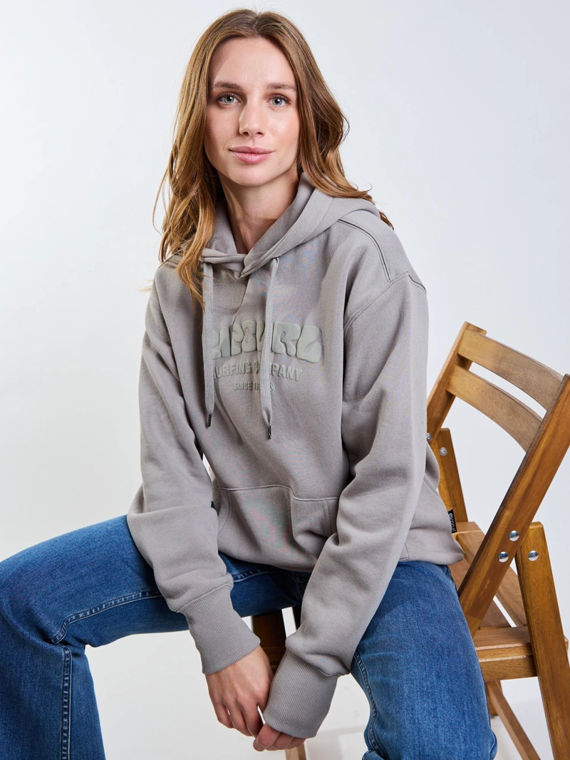 POLERON CANGURO SURGE VERDE MUJER RIP CURL - 7