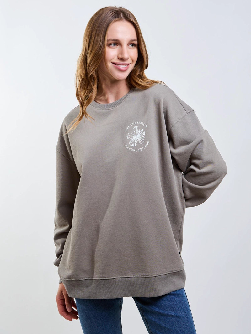 POLERON CR PULSE VERDE MUJER RIP CURL - 1