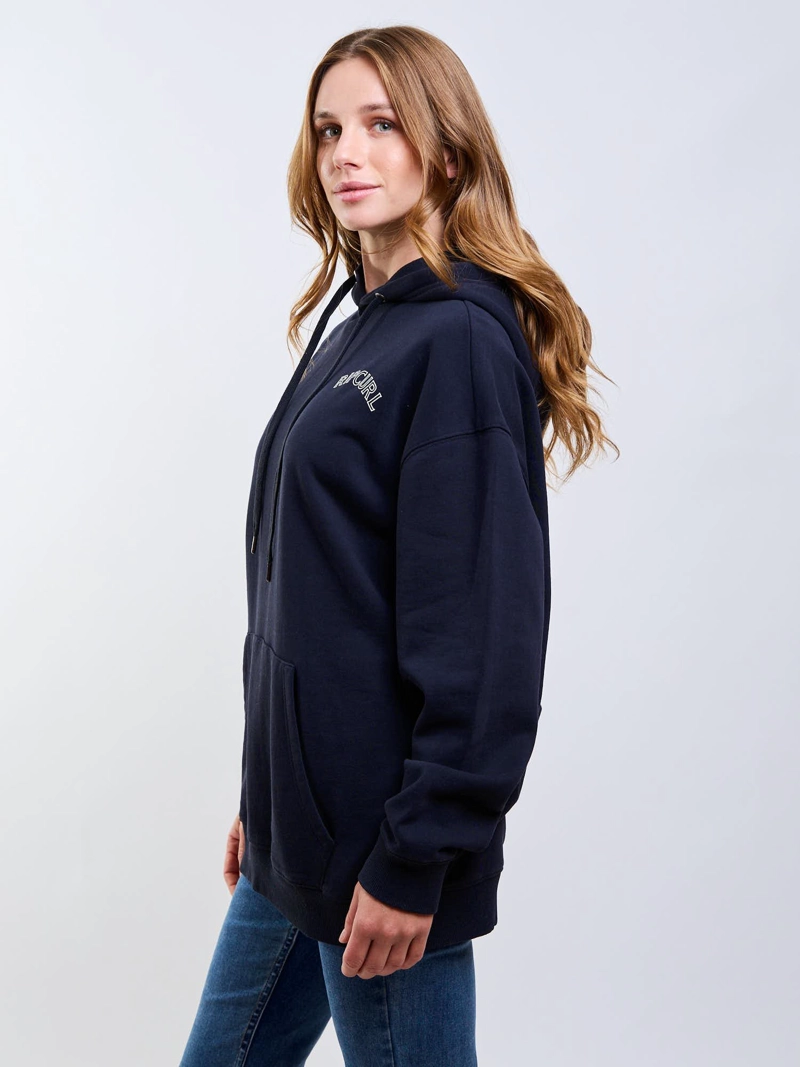 POLERON CANGURO SOLAR NEGRO MUJER RIP CURL - 3