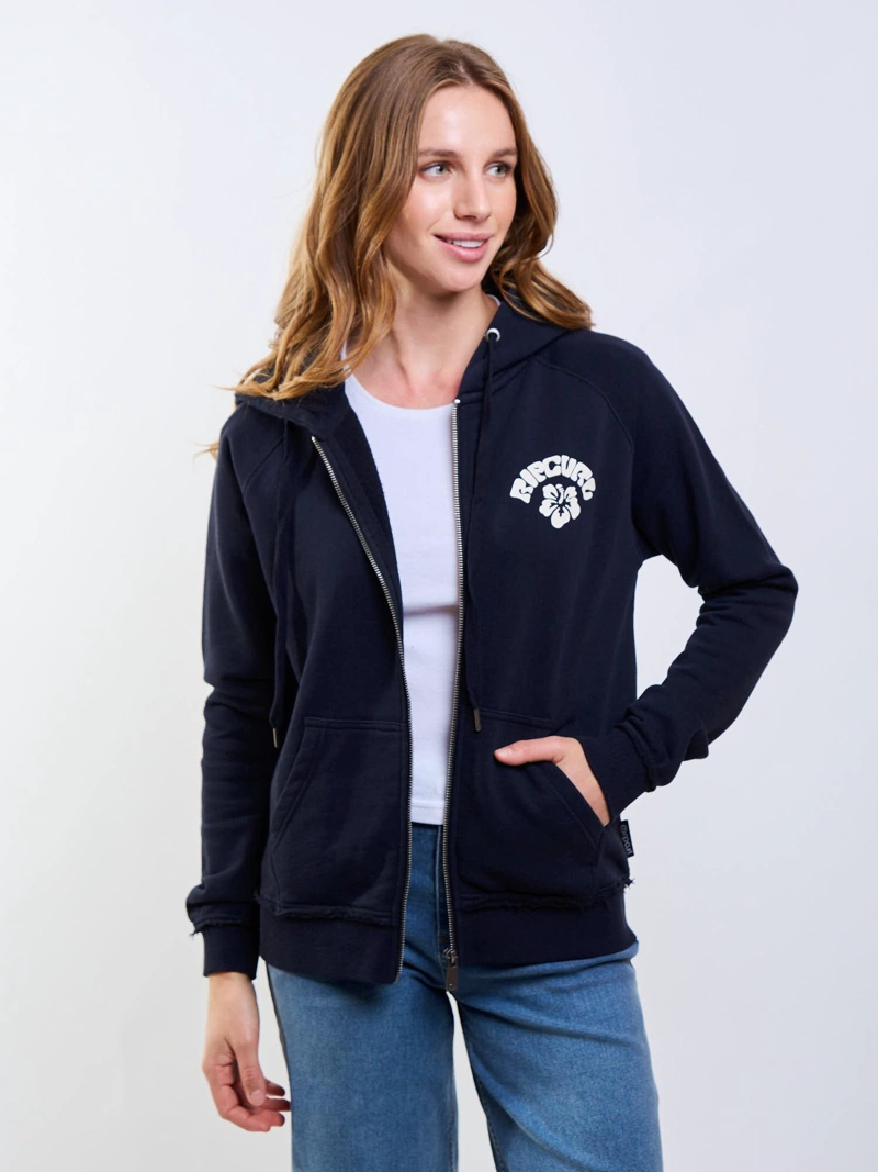 POLERON FZ NEBULA NEGRO MUJER RIP CURL - 5