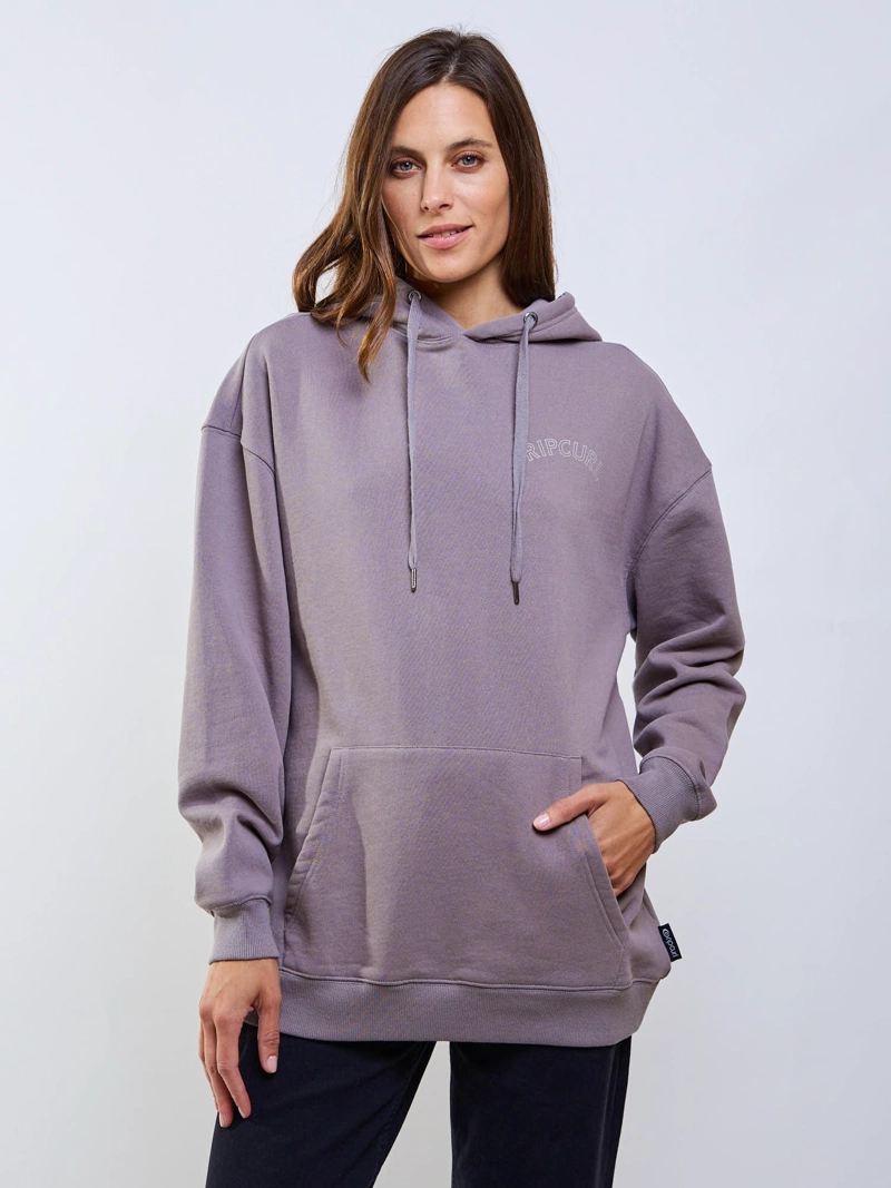 POLERON CANGURO SOLAR BEIGE MUJER RIP CURL - 1