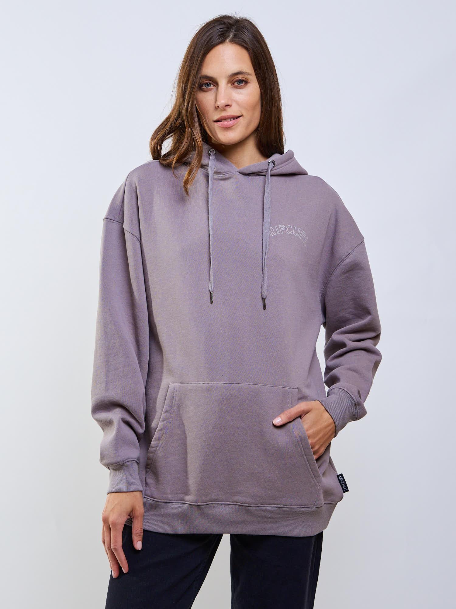 POLERON CANGURO SOLAR BEIGE MUJER RIP CURL - 1