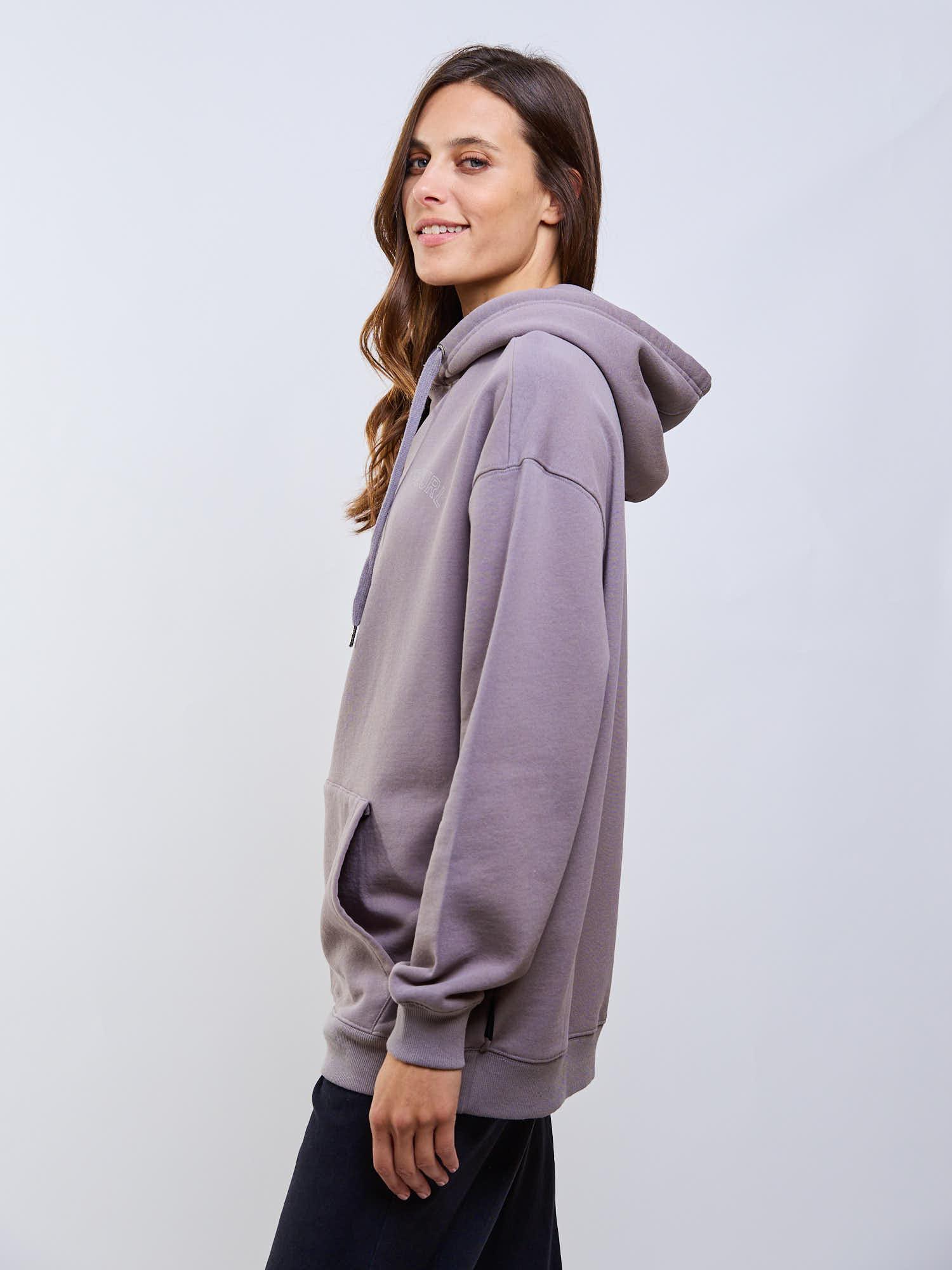 POLERON CANGURO SOLAR BEIGE MUJER RIP CURL - 3