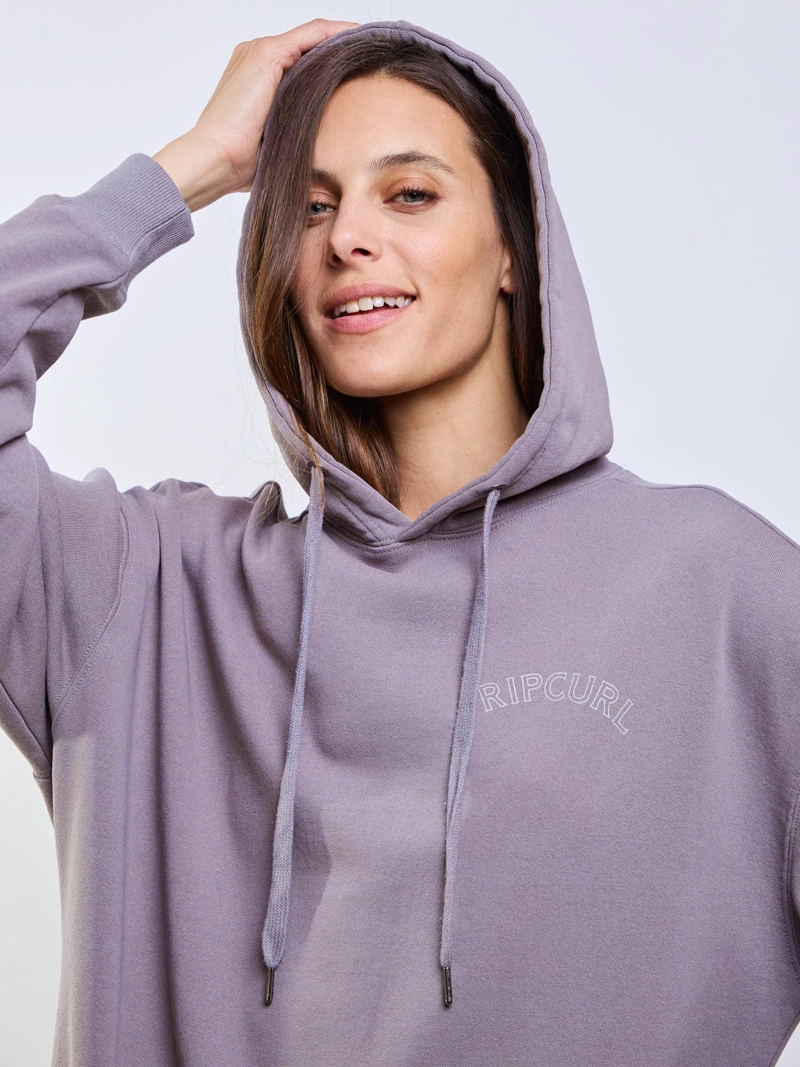 POLERON CANGURO SOLAR BEIGE MUJER RIP CURL - 5