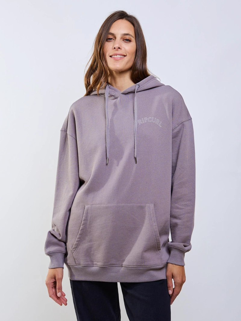 POLERON CANGURO SOLAR BEIGE MUJER RIP CURL - 6