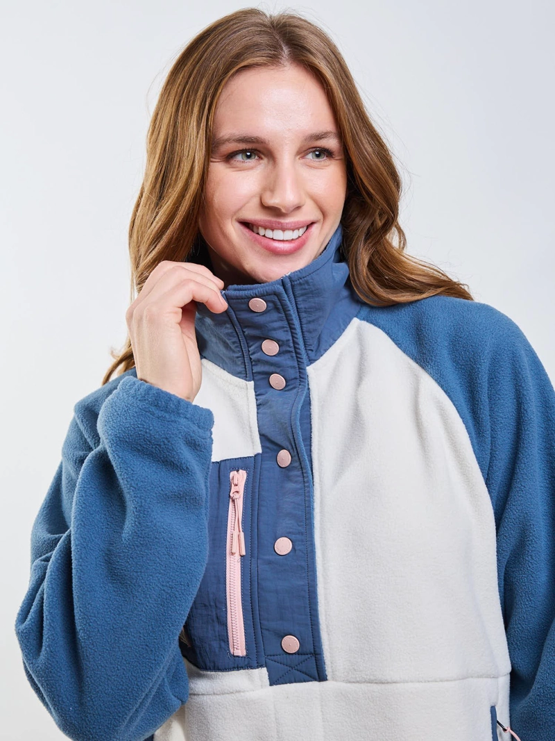 POLERON POLAR OUTLAW AZUL MUJER RIP CURL - 4