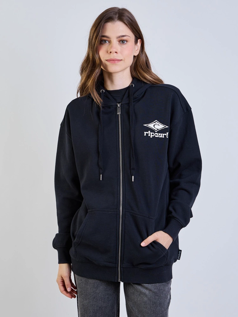 POLERON FZ ASTRO NEGRO MUJER RIP CURL - 1