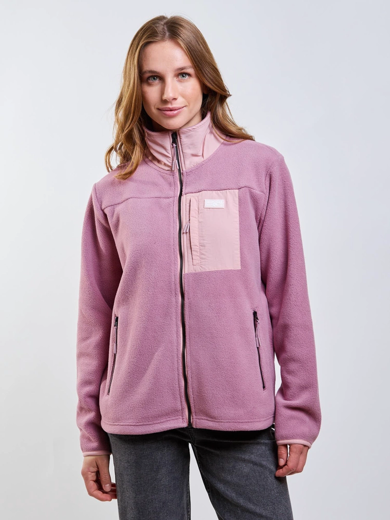 POLERON POLAR REBEL ROSADO MUJER RIP CURL - 1