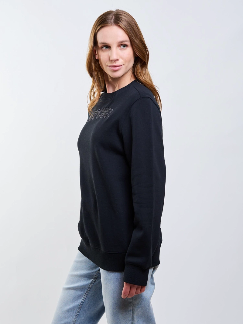 POLERON CR SHADOW NEGRO MUJER RIP CURL - 3
