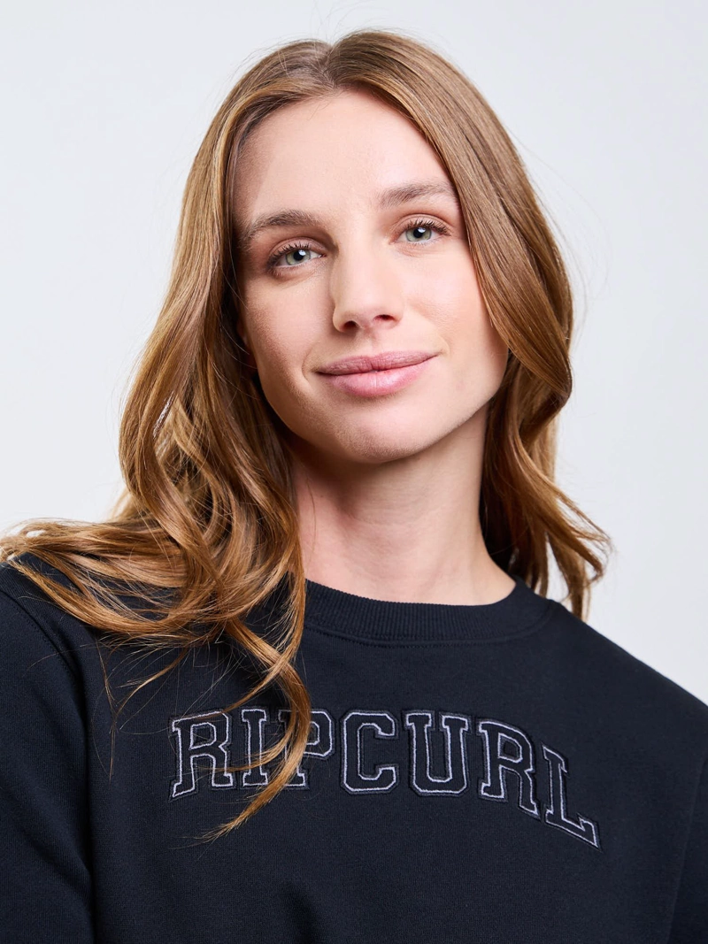 POLERON CR SHADOW NEGRO MUJER RIP CURL - 4