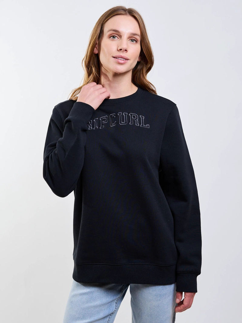 POLERON CR SHADOW NEGRO MUJER RIP CURL - 5