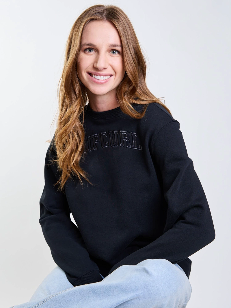 POLERON CR SHADOW NEGRO MUJER RIP CURL - 6