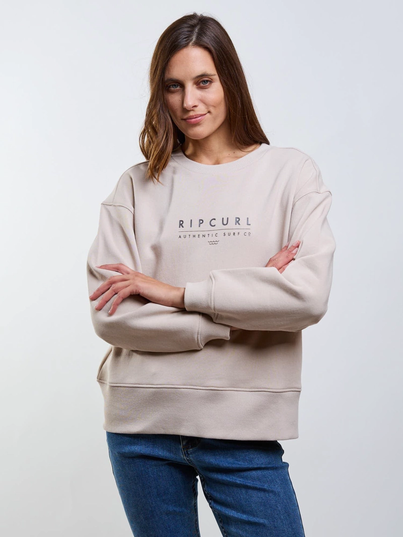 POLERON CR BLAZE BEIGE MUJER RIP CURL - 1