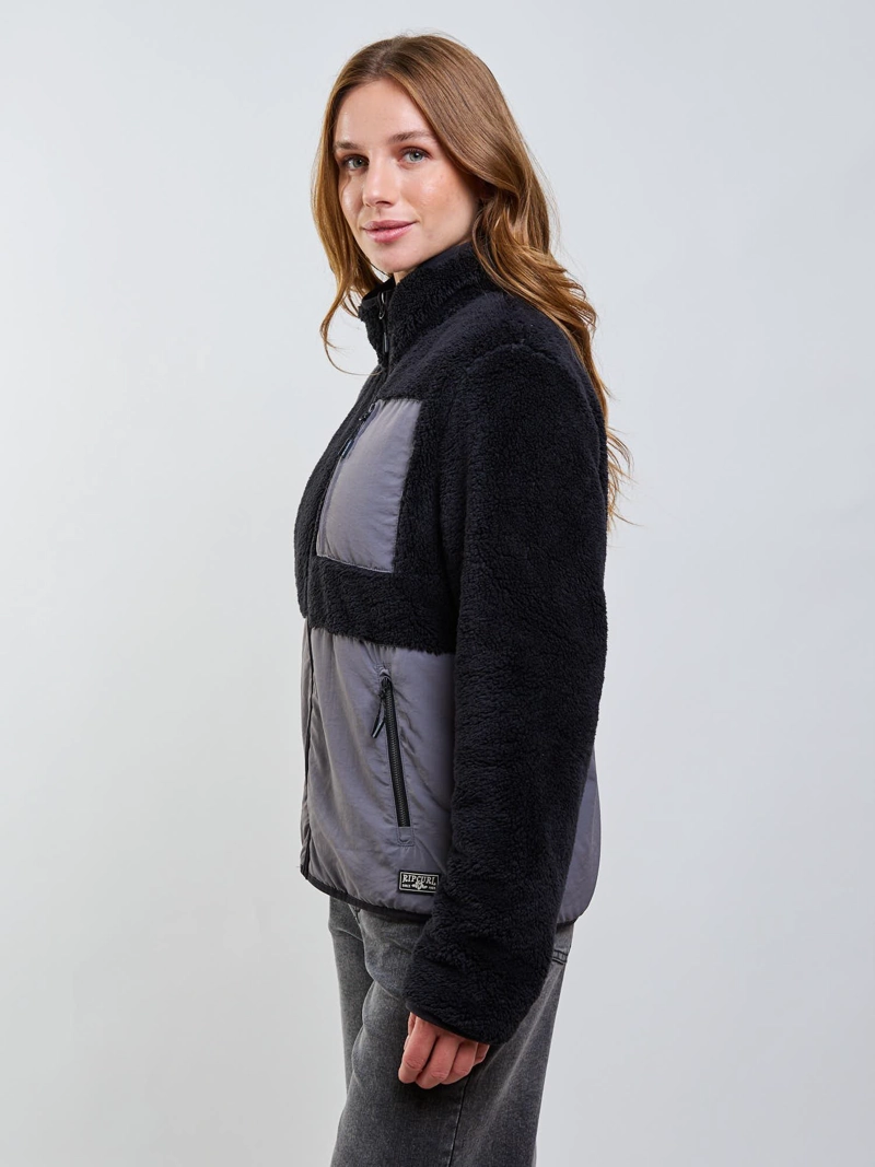 POLERON CHIPORRO DEEP NEGRO MUJER RIP CURL - 3