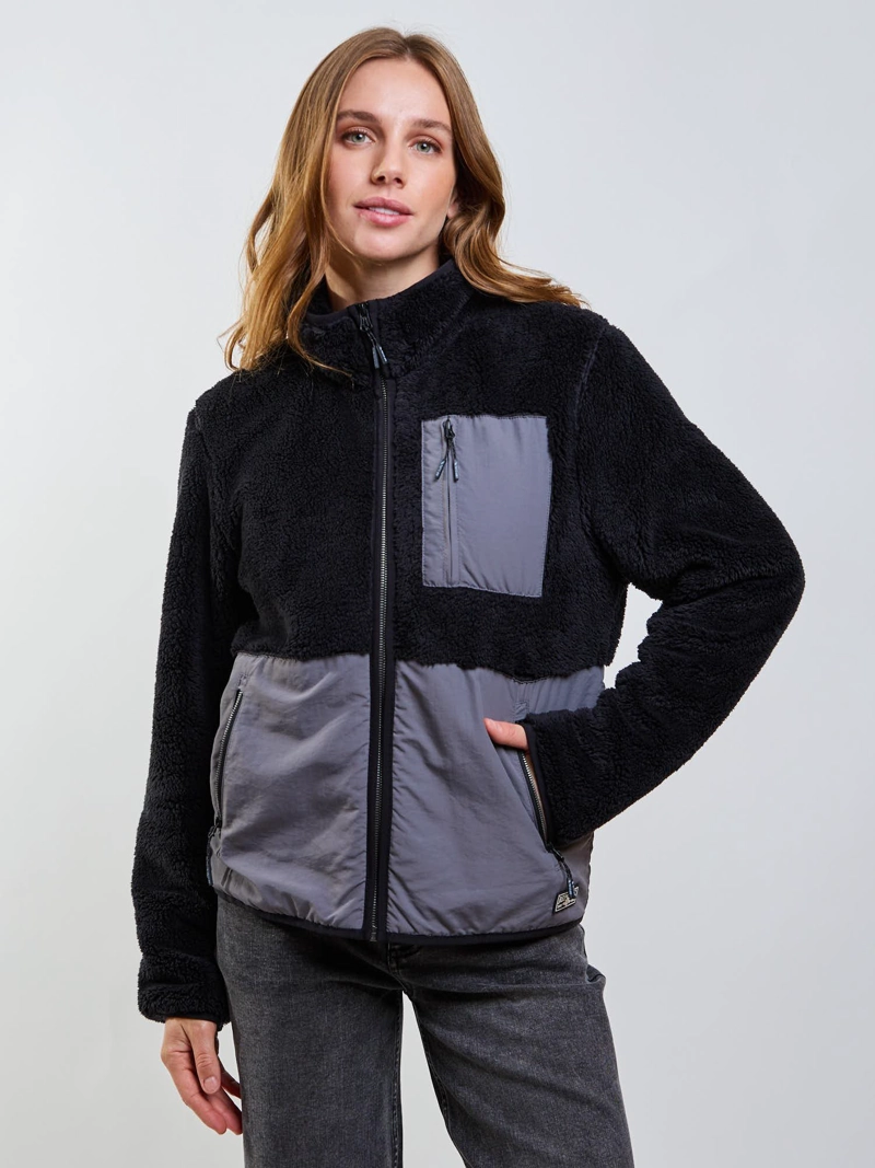POLERON CHIPORRO DEEP NEGRO MUJER RIP CURL - 7