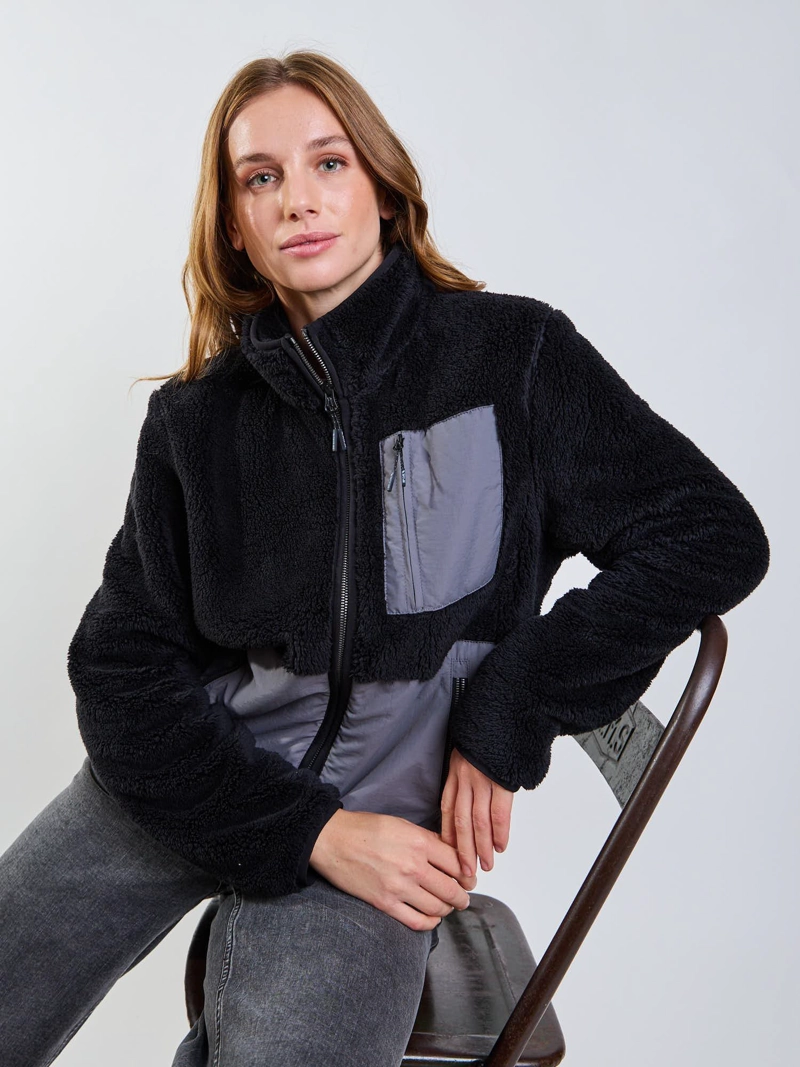 POLERON CHIPORRO DEEP NEGRO MUJER RIP CURL - 8