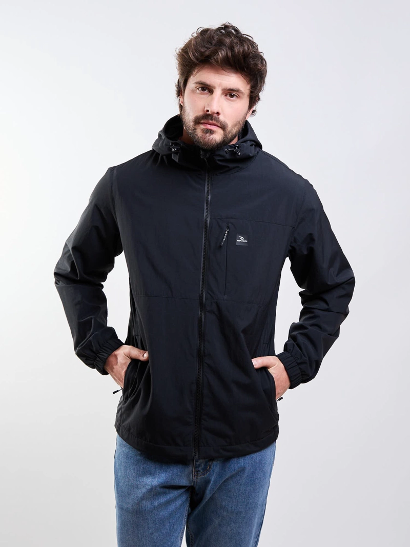 CORTAVIENTO TIDE NEGRO HOMBRE RIP CURL - 1
