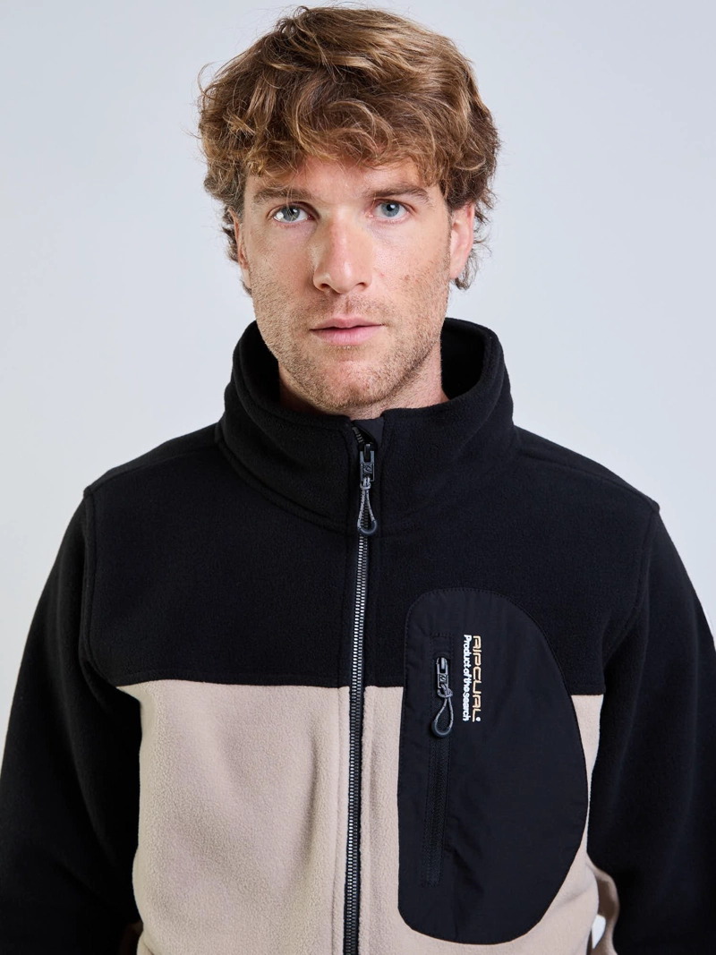 POLERON POLAR VERTEX BEIGE HOMBRE RIP CURL - 4