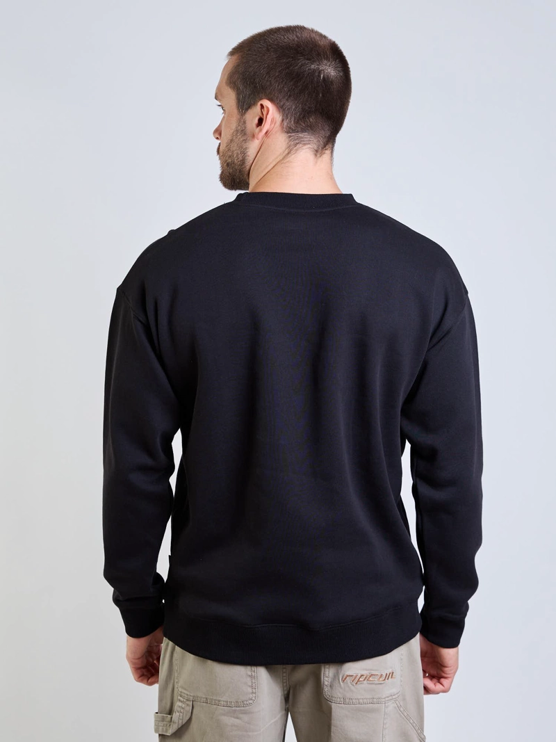 POLERON CR CURLWAVE NEGRO HOMBRE RIP CURL - 2
