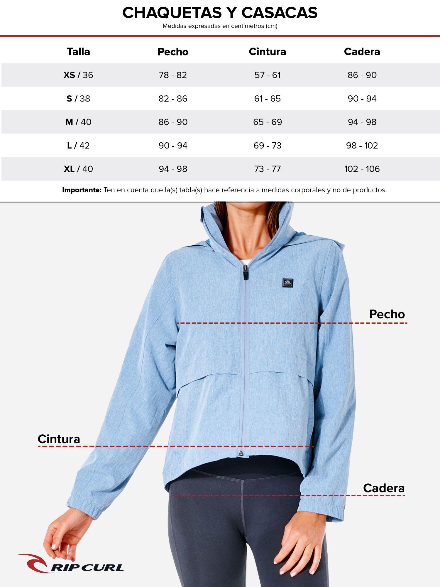 CHAQUETA ROAMER NEGRO MUJER RIP CURL - 9