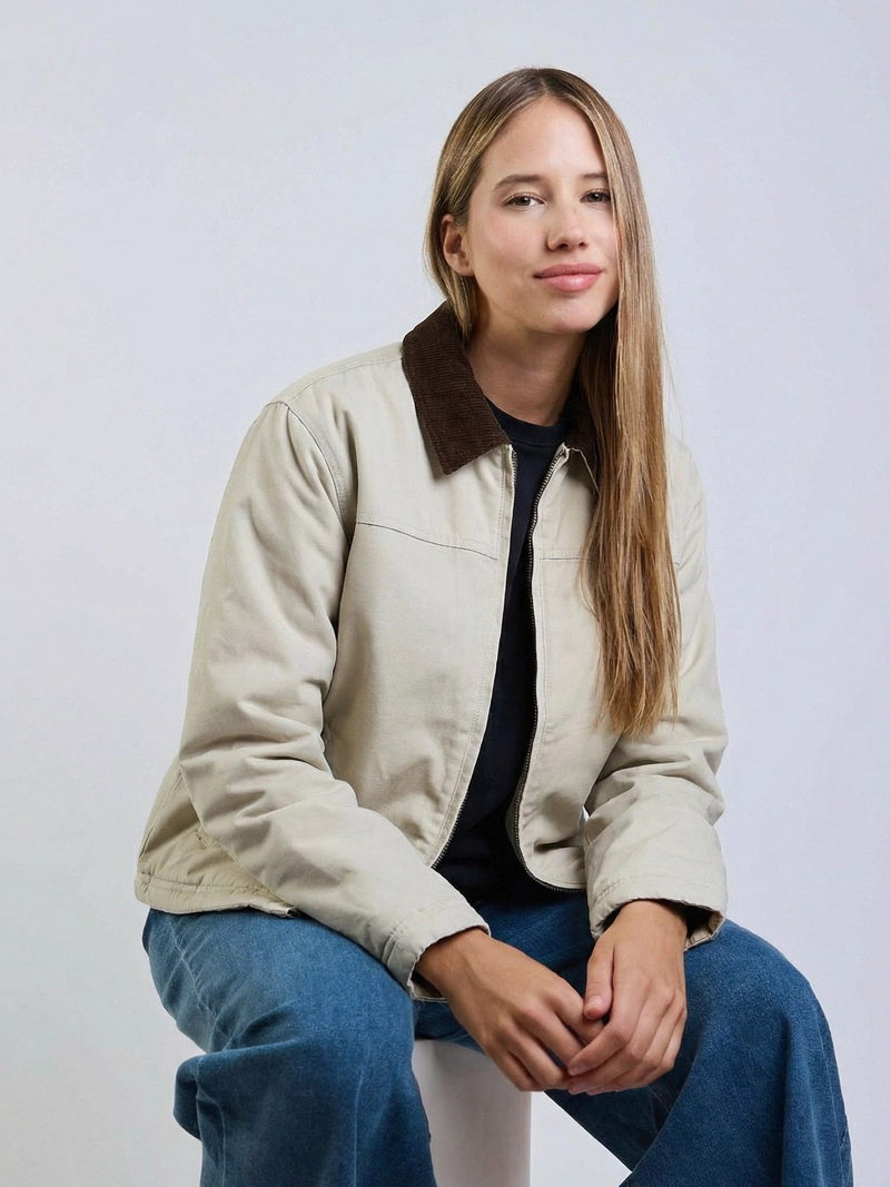 CHAQUETA ZEN BEIGE MUJER RIP CURL - 5