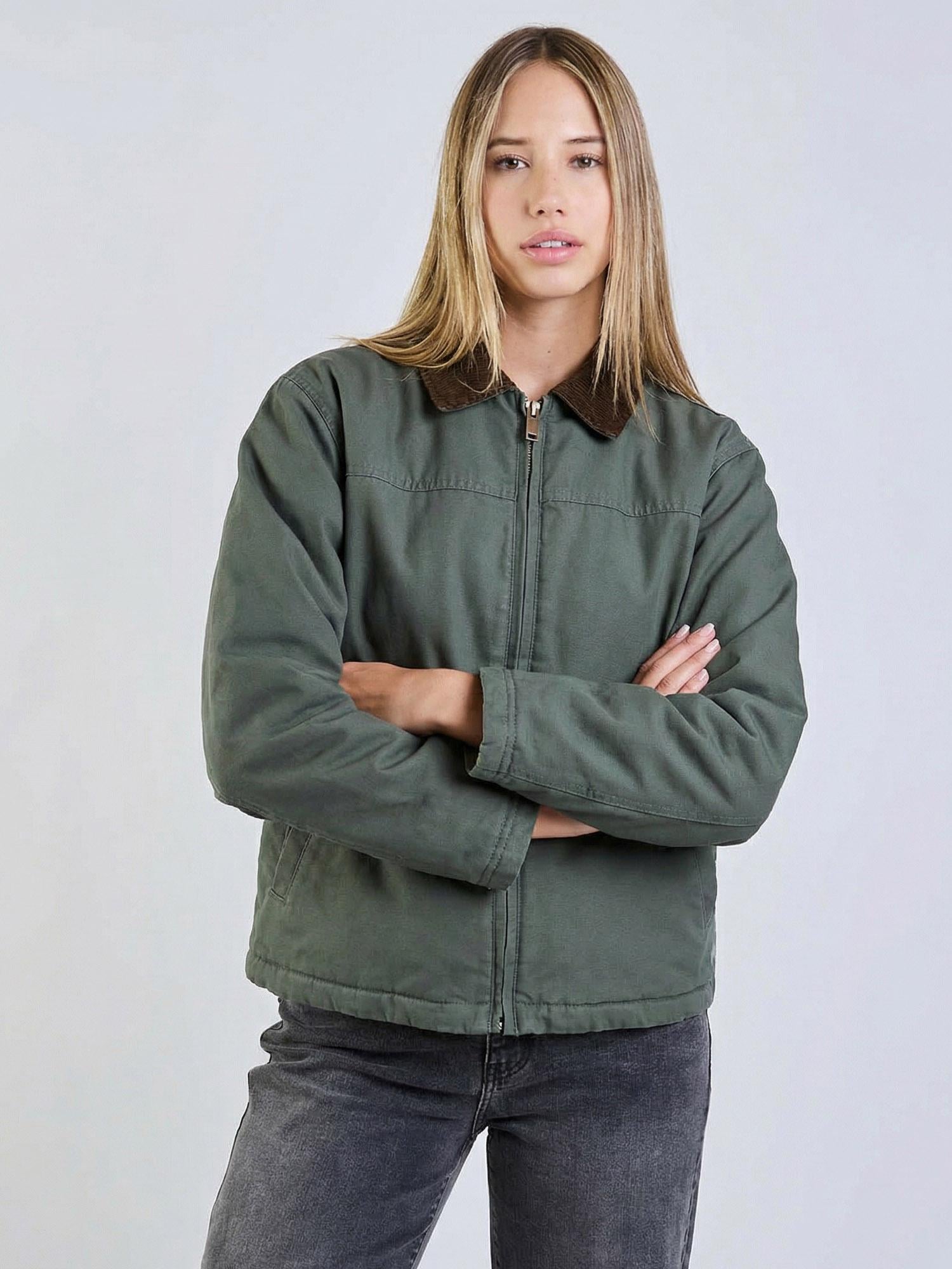 CHAQUETA NOMAD VERDE MUJER RIP CURL - 1