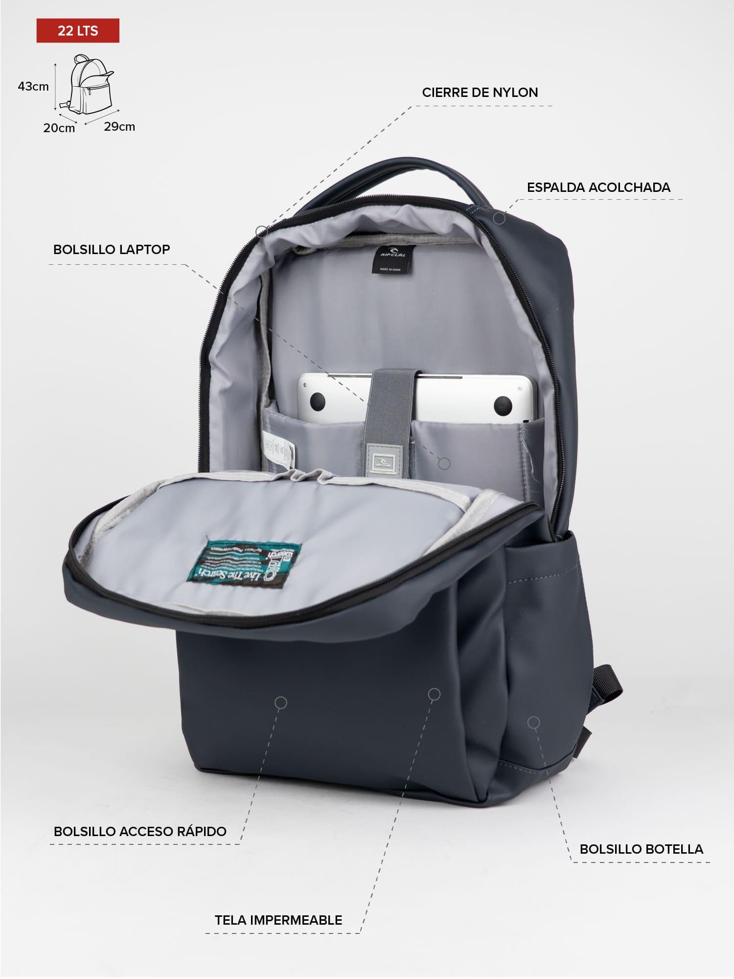 MOCHILA BREEZE GRIS HOMBRE RIP CURL - 6