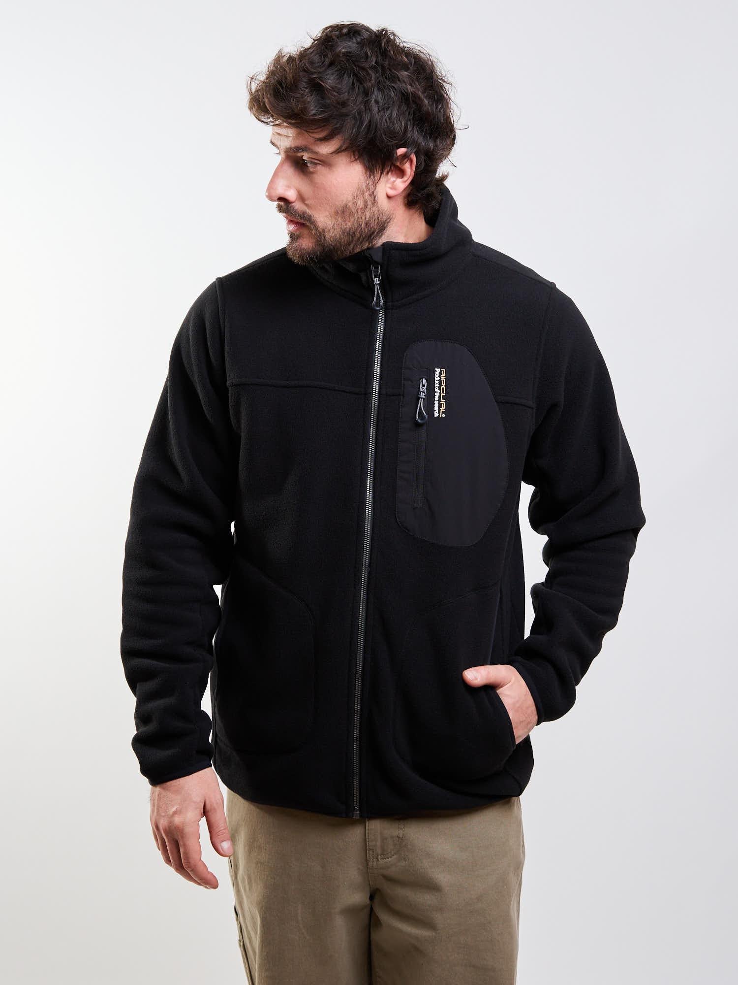 POLERON POLAR VERTEX NEGRO HOMBRE RIP CURL - 6