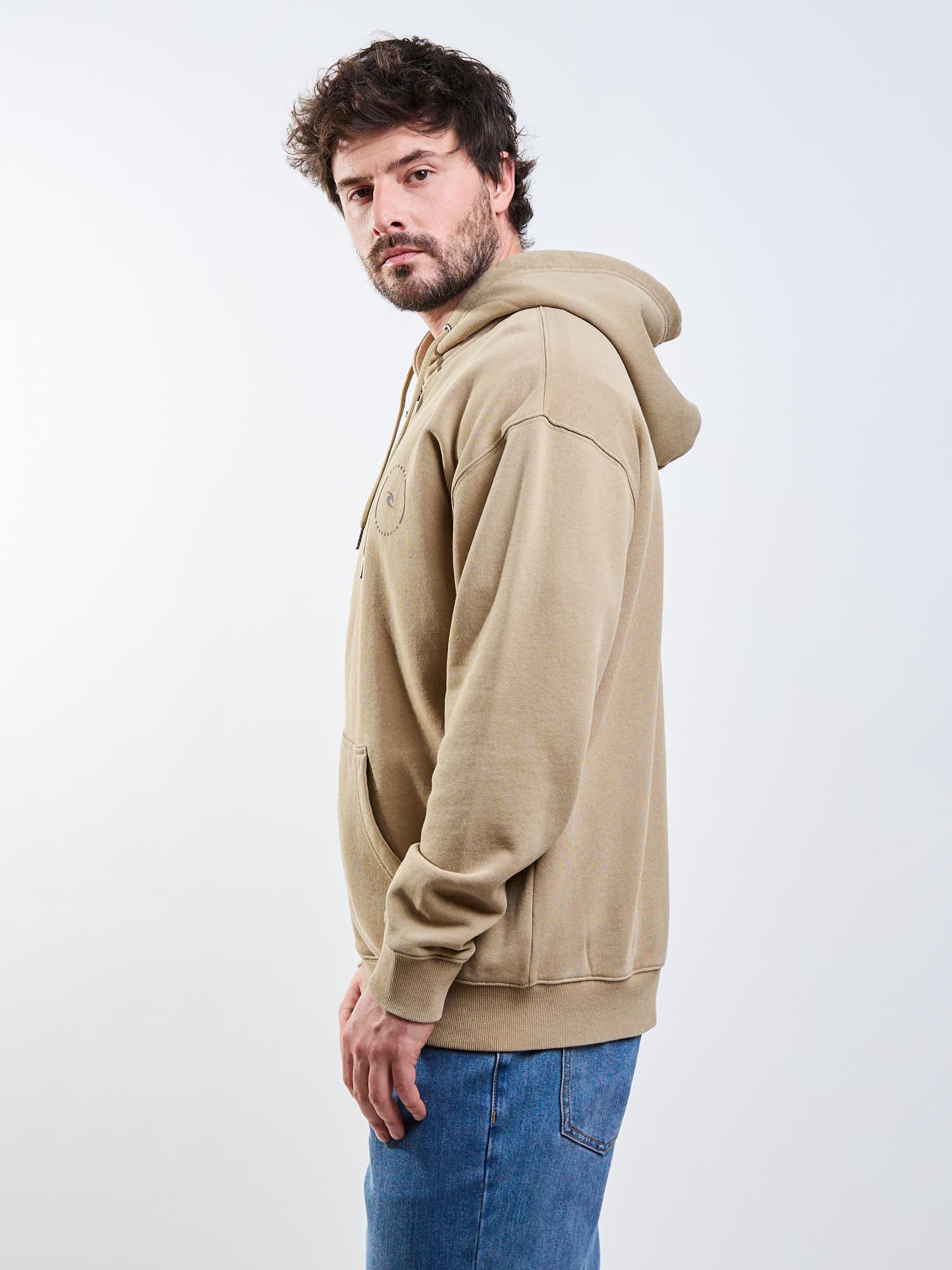 POLERON FZ OMEGA CAFE  HOMBRE RIP CURL - 3