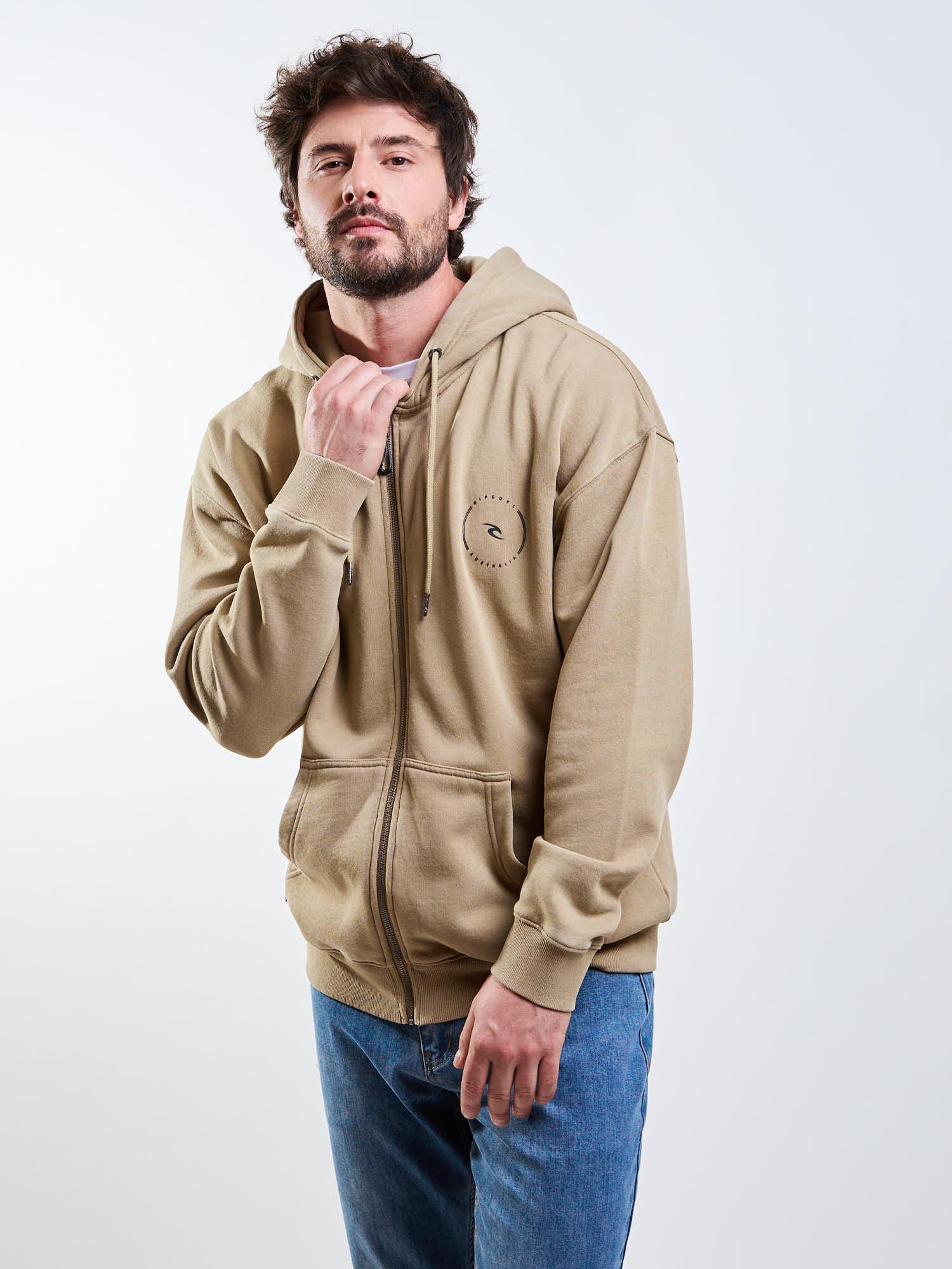 POLERON FZ OMEGA CAFE  HOMBRE RIP CURL - 6