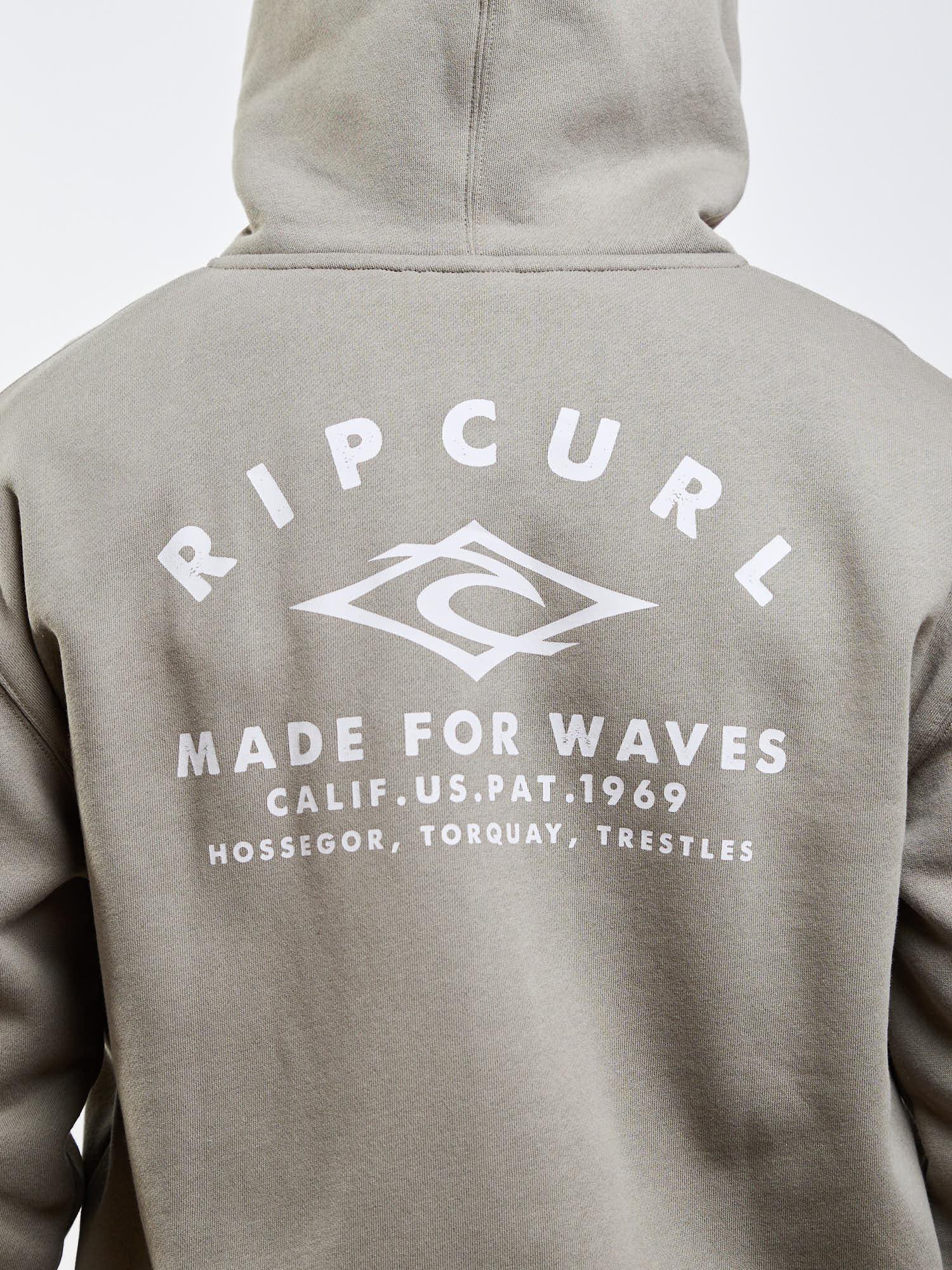 POLERON FZ TORQUE VERDE HOMBRE RIP CURL - 1