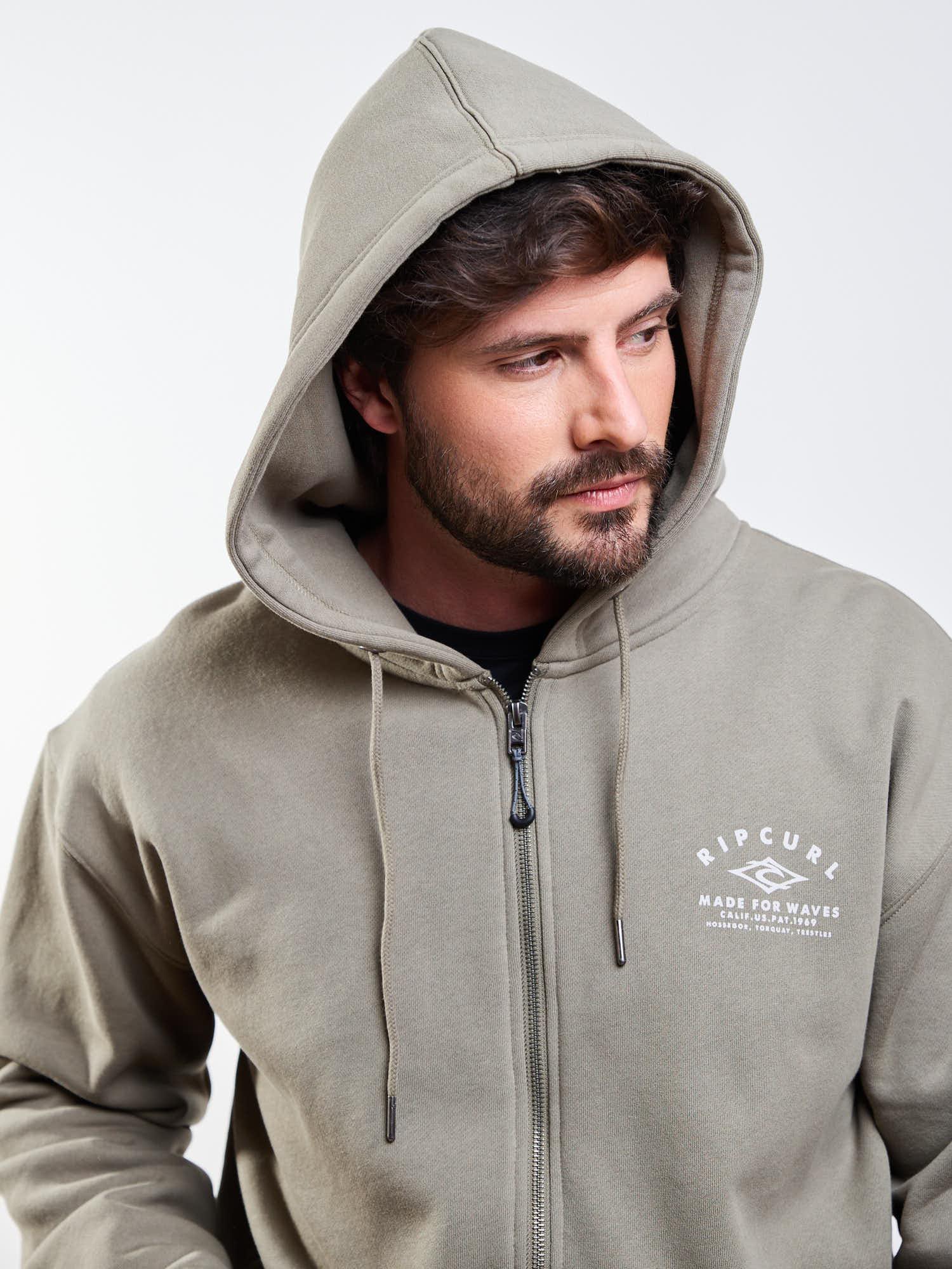 POLERON FZ TORQUE VERDE HOMBRE RIP CURL - 5