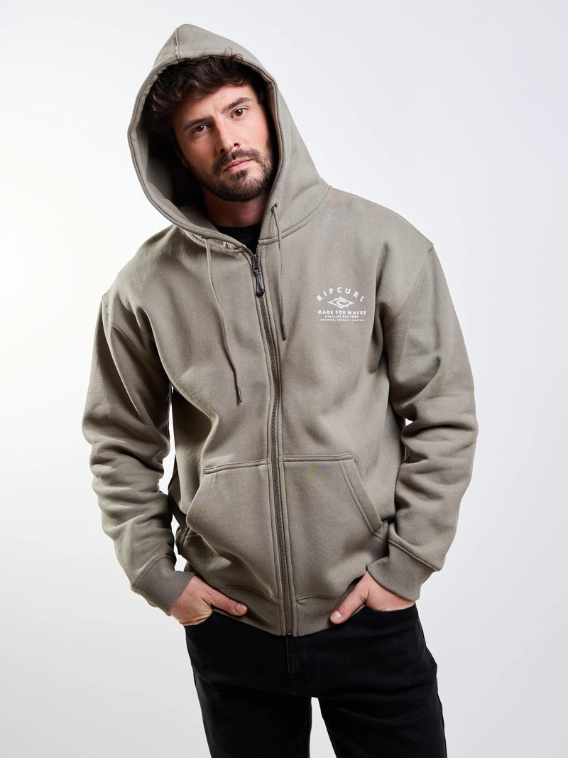 POLERON FZ TORQUE VERDE HOMBRE RIP CURL - 6