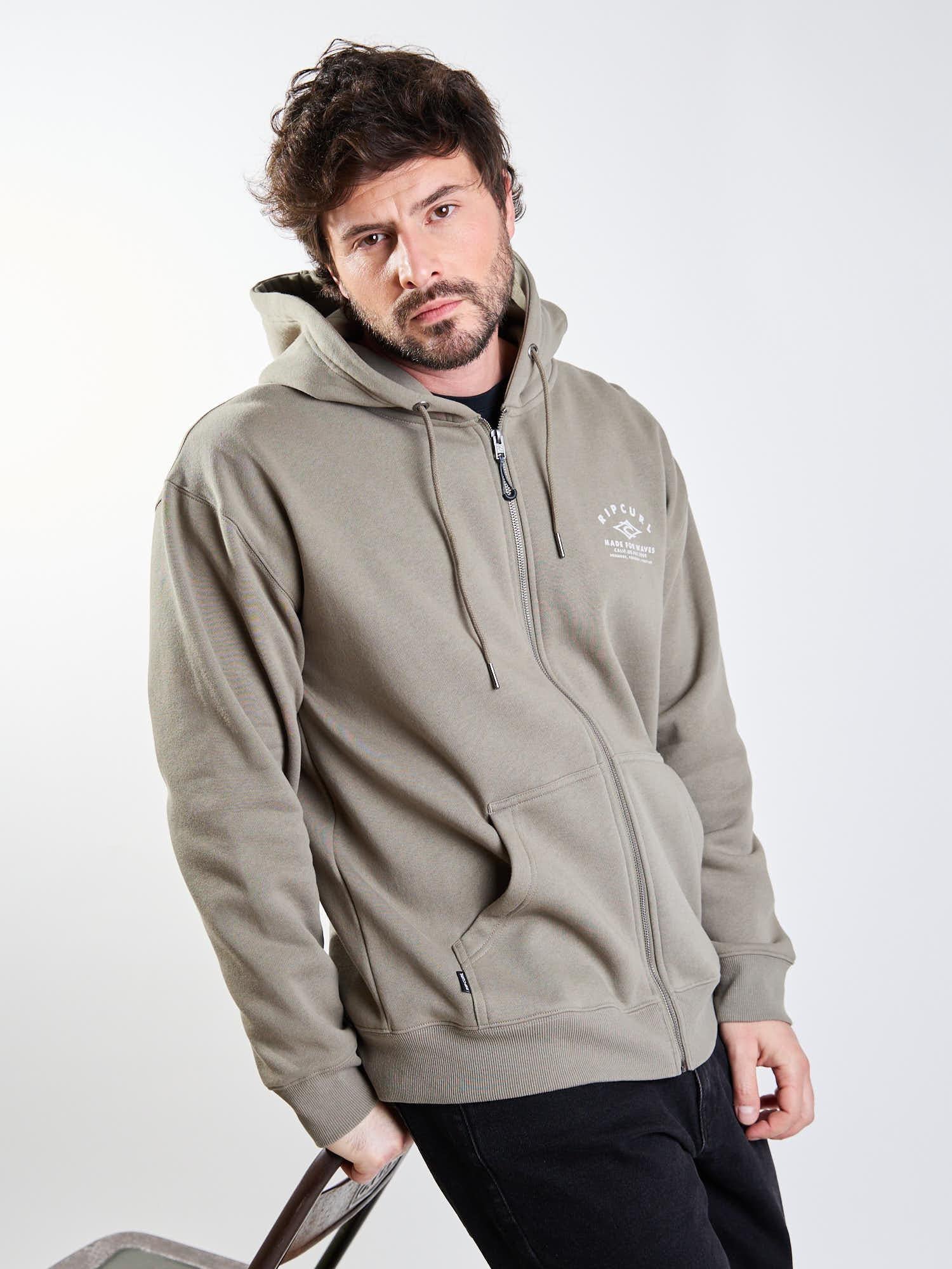 POLERON FZ TORQUE VERDE HOMBRE RIP CURL - 7