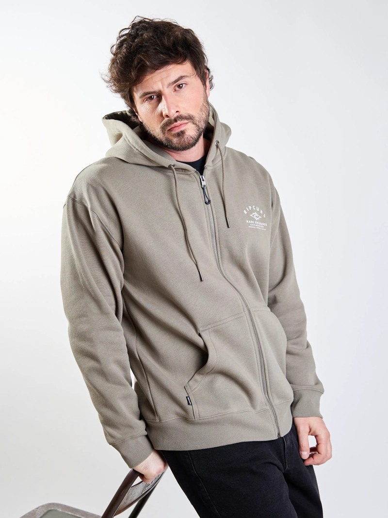 POLERON FZ TORQUE VERDE HOMBRE RIP CURL - 7