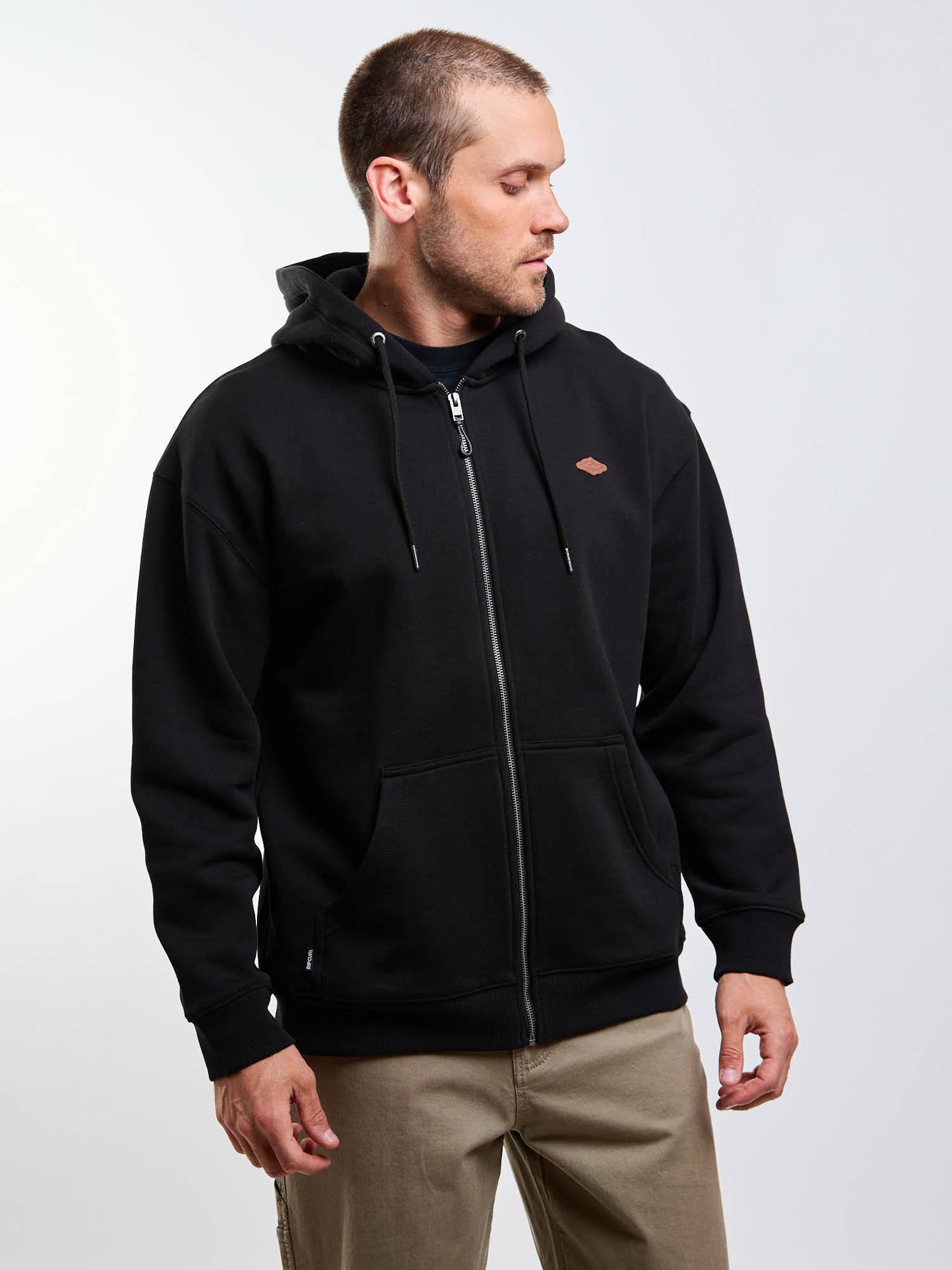 POLERON FZ ZAFIRO NEGRO HOMBRE RIP CURL - 1