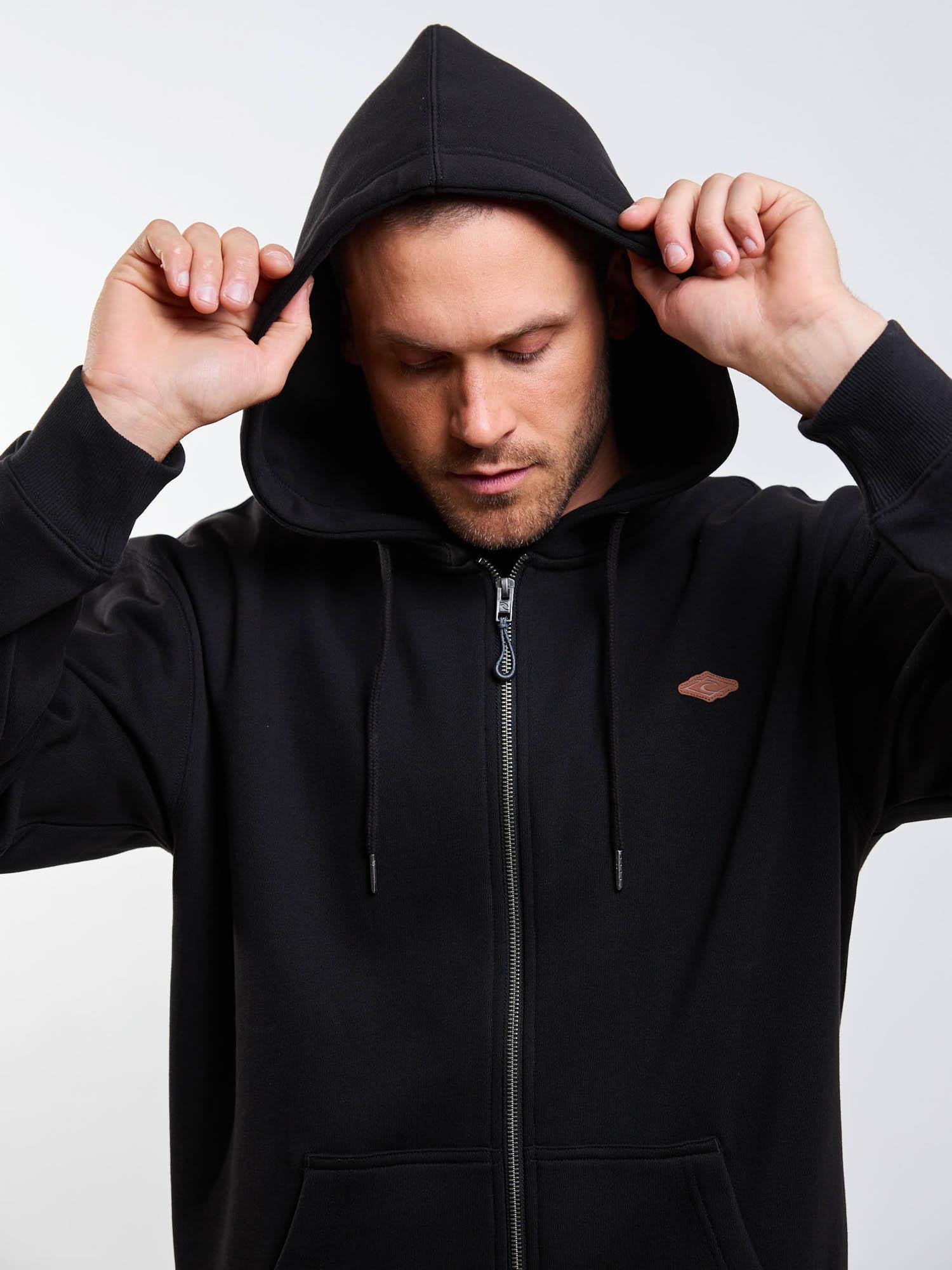 POLERON FZ ZAFIRO NEGRO HOMBRE RIP CURL - 4