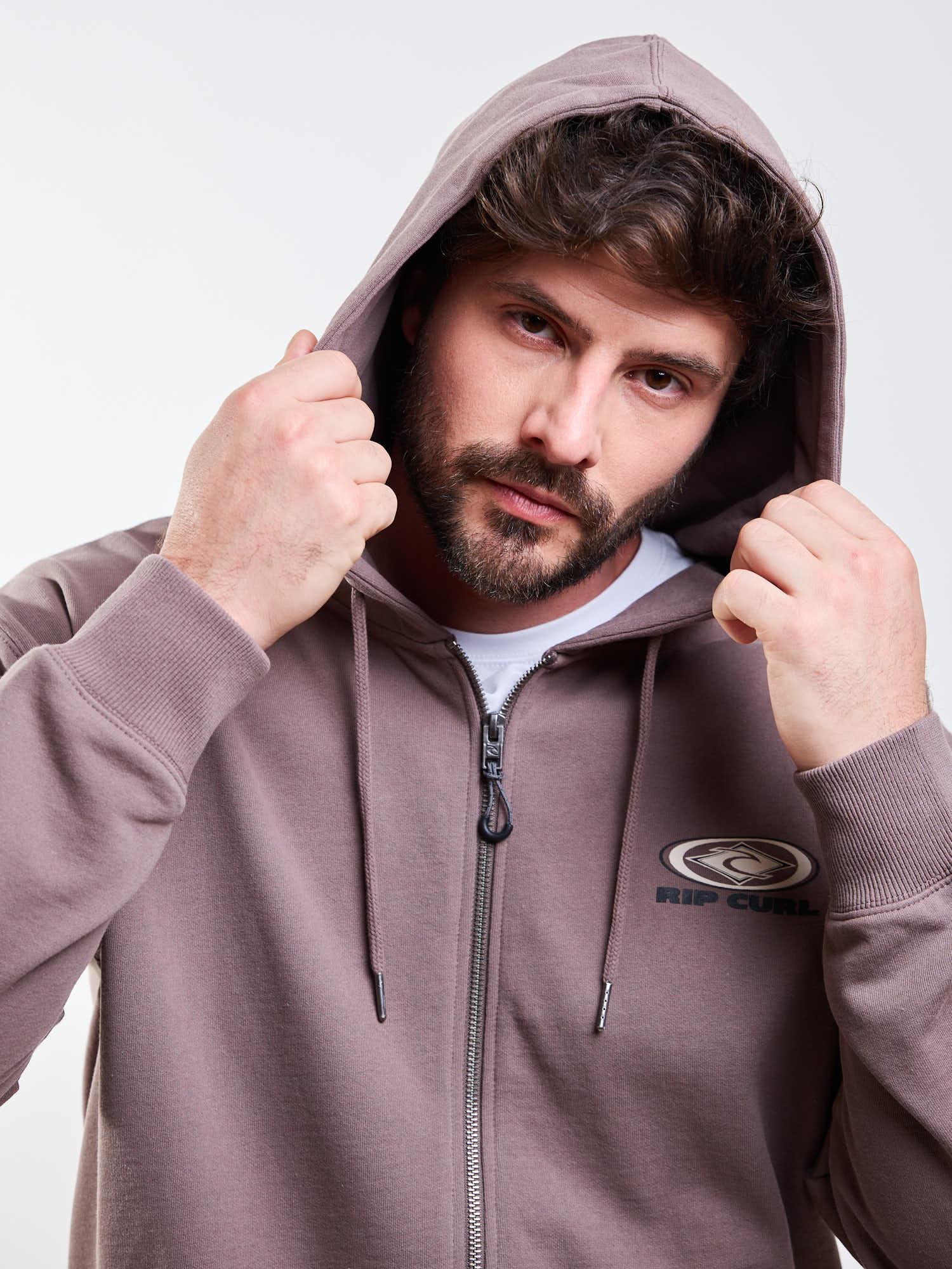 POLERON FZ TEMPEST CAFE  HOMBRE RIP CURL - 5