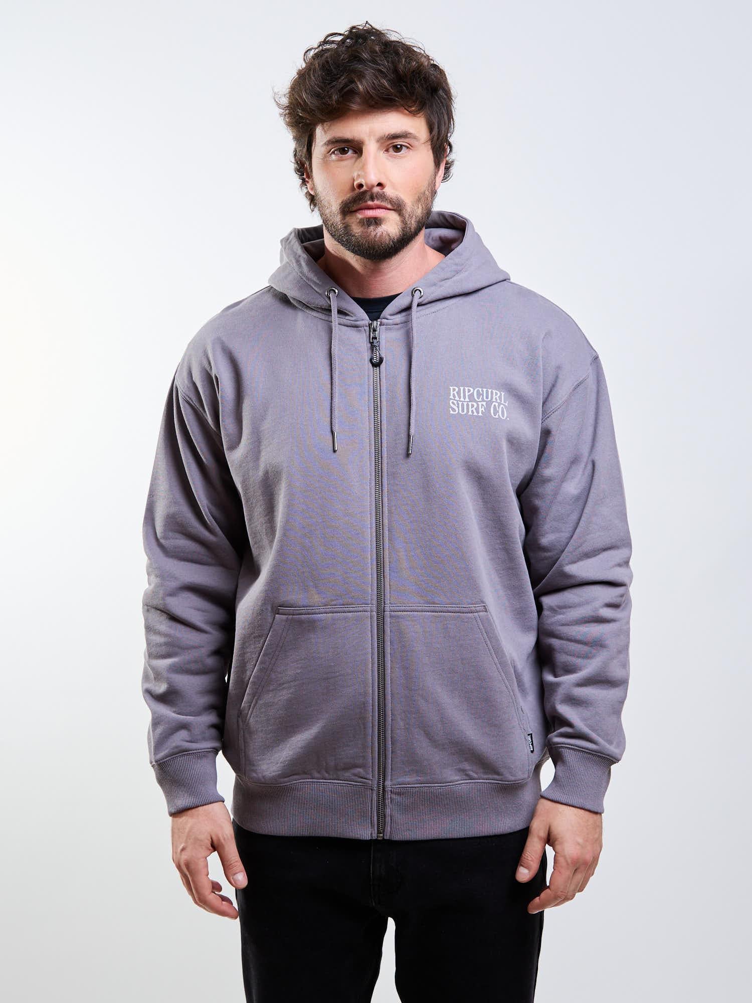 POLERON FZ THUNDER GRIS HOMBRE RIP CURL - 1