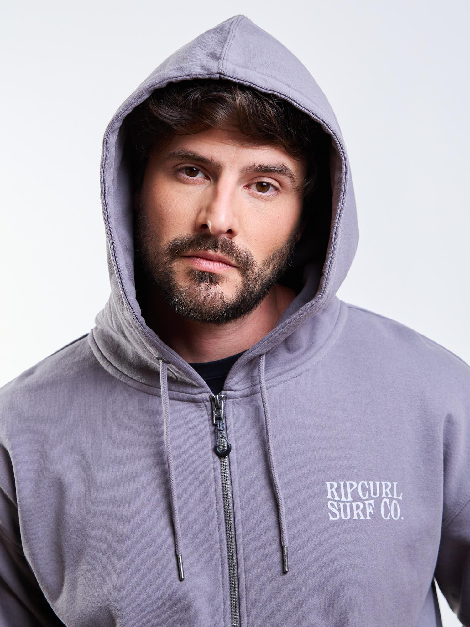 POLERON FZ THUNDER GRIS HOMBRE RIP CURL - 5