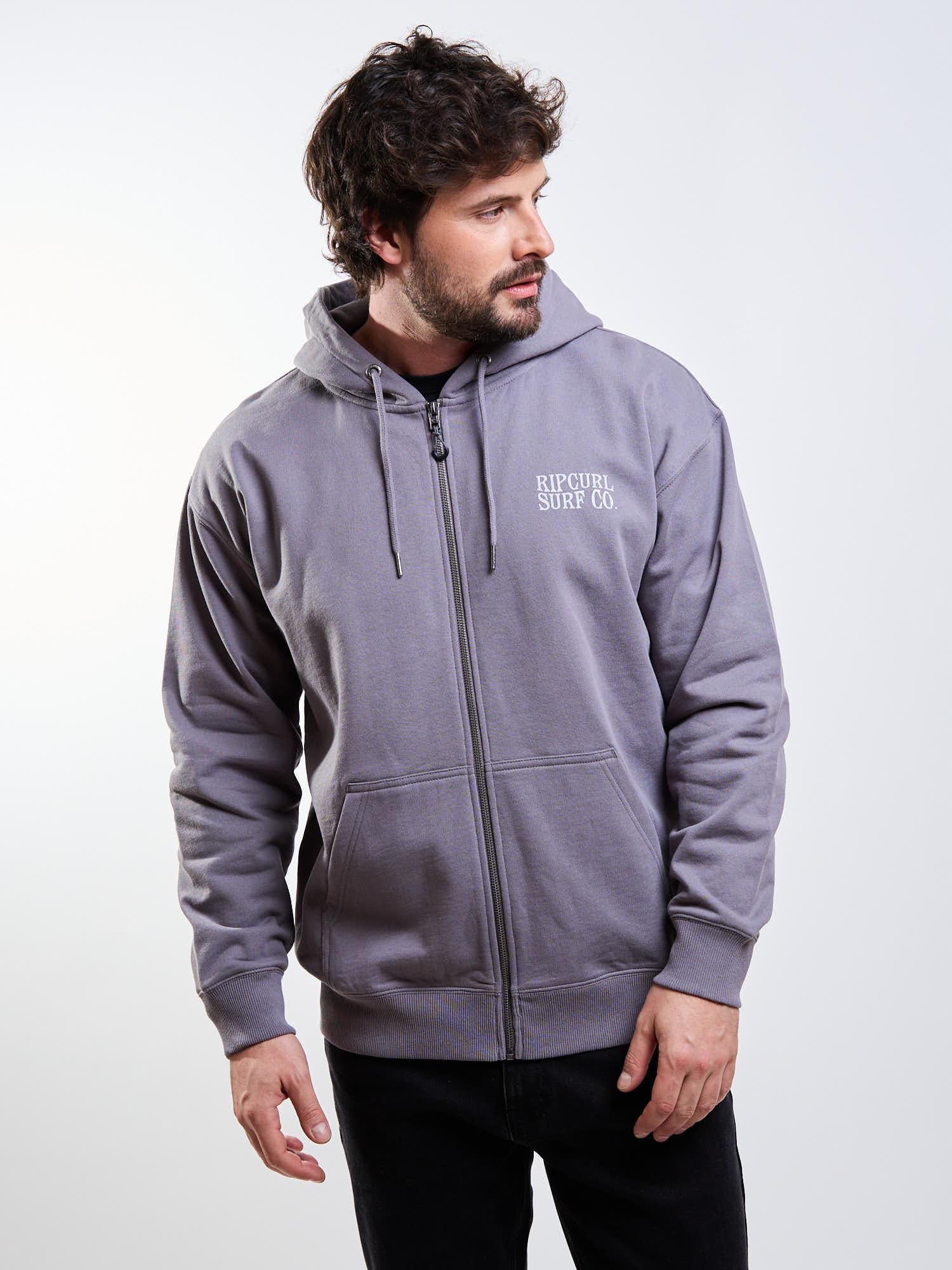 POLERON FZ THUNDER GRIS HOMBRE RIP CURL - 6