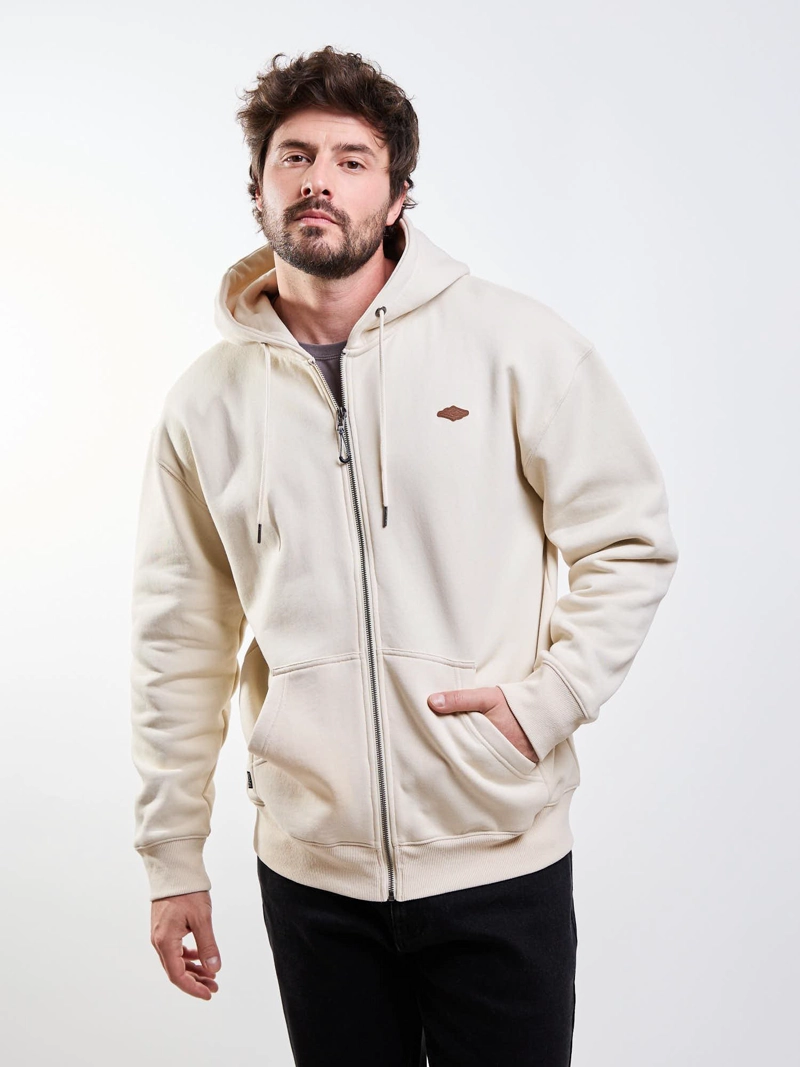 POLERON FZ ZAFIRO BEIGE HOMBRE RIP CURL - 1