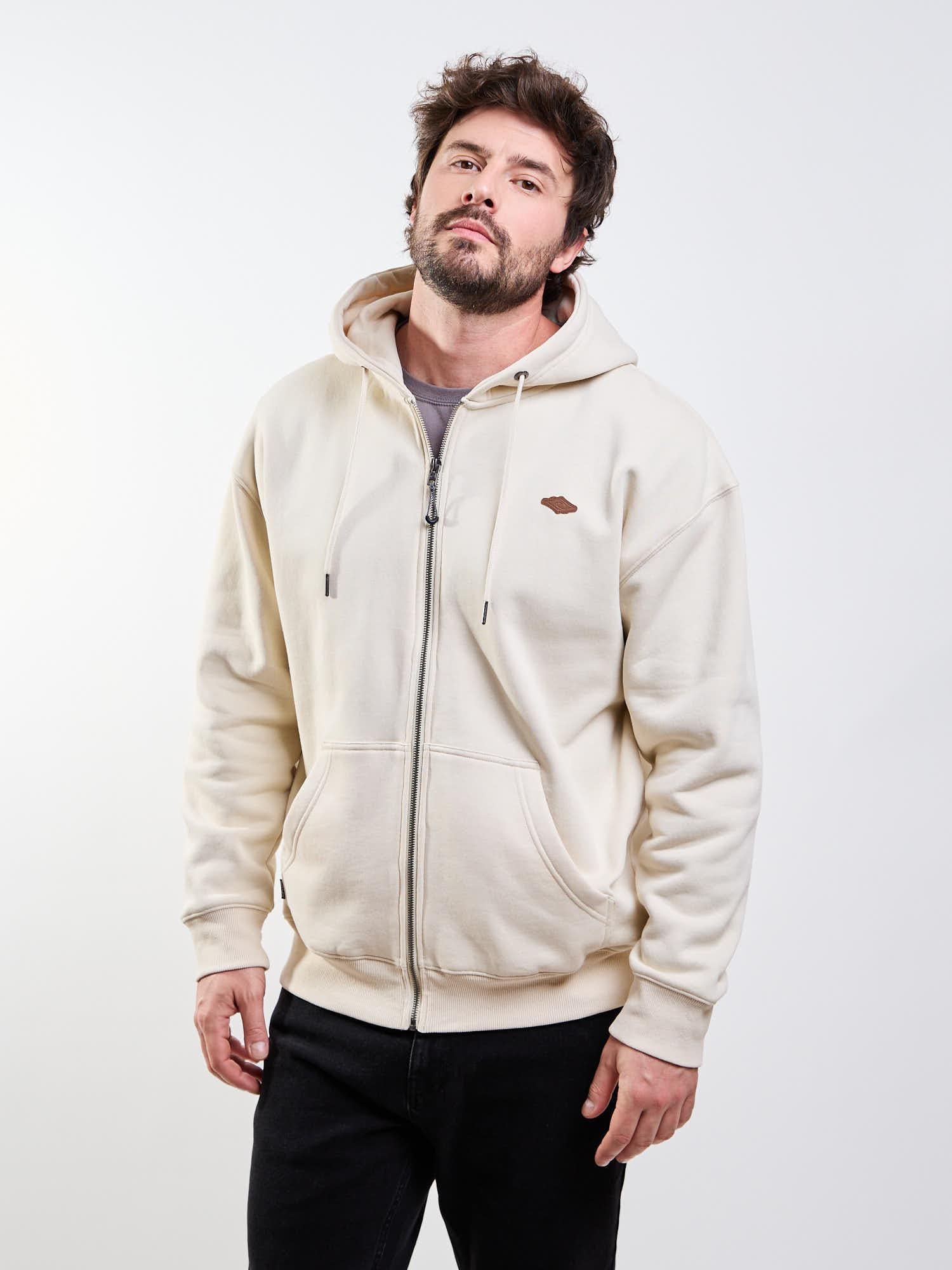 POLERON FZ ZAFIRO BEIGE HOMBRE RIP CURL - 5