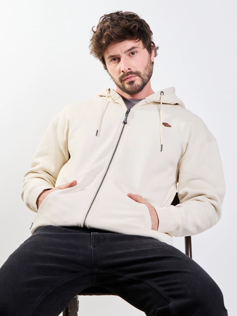 POLERON FZ ZAFIRO BEIGE HOMBRE RIP CURL - 6