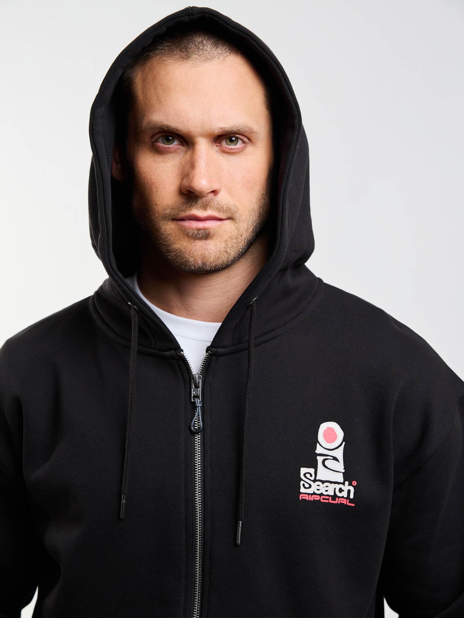 POLERON FZ ALBATROS NEGRO HOMBRE RIP CURL - 4